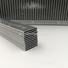 4343/3005/4343 Płaska owalna rura aluminiowa do grzejników